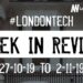 #LondonTech Week in Review: 27/10/19-2/11/19