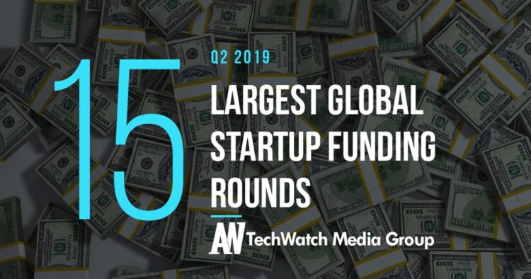 These are the 15 Largest Global Tech Startup Funding Rounds of Q2 2019