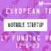 The European Tech Weekly Notable Startup Funding Report 12/6/23
